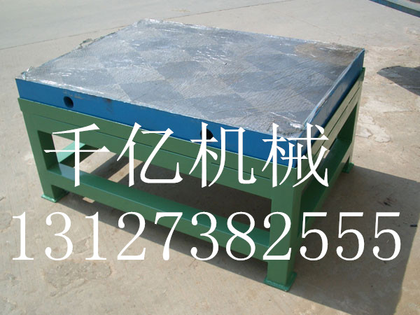 鑄鐵工作臺鑄造過程中的各工序控制